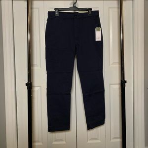 Men’s Goodfellow Slim Tech Chino Pants 32x30 Navy Blue Never Worn Tags Attached
